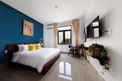 Deluxe Double avec blanchisserie gratuite — Chez Mimosa Petite - Free Laundry